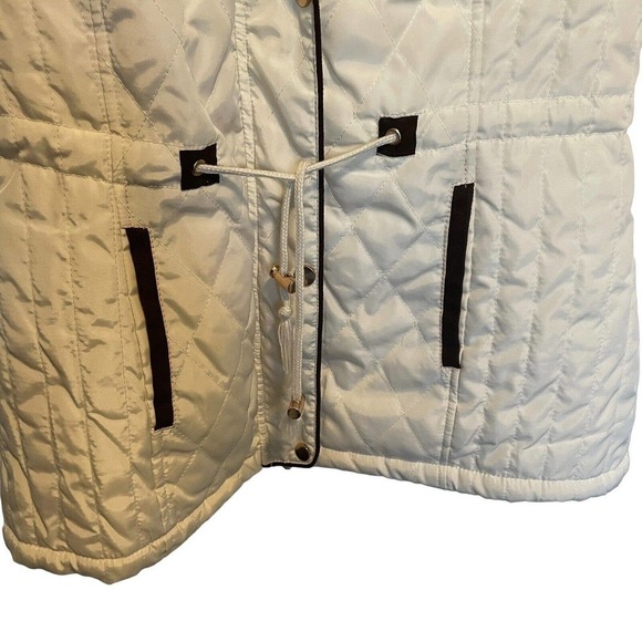 Ci Sono Vest Sherpa Lined Hooded Puffer Vest, Jacket, Coat Size L - Picture 7 of 15